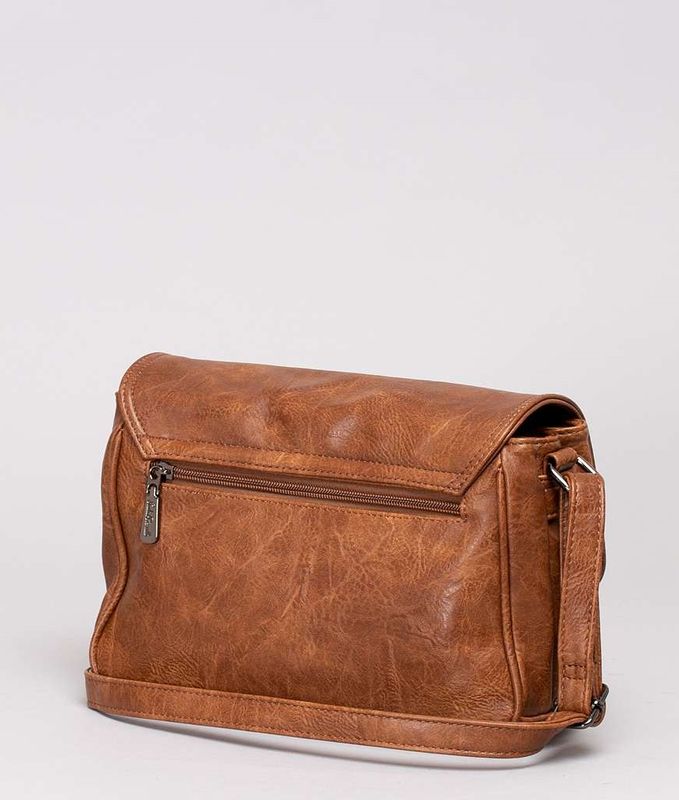 Giulia Pieralli Classic Flap Shoulderbag Cognac